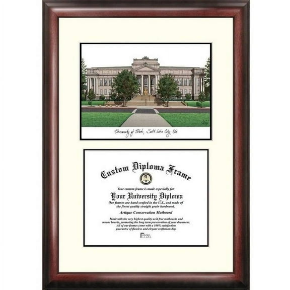 University of Utah 8.5" x 11" Scholar Diploma Frame