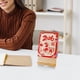 thumbnail image 4 of 2026 Desk Calendar Mini Paper Desktop Calendar Festive Red Stand • 13-Month January–December Planner • Thick Non-Bleed Pages • Triangular Base • Office Home Gift, 4 of 6