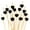Black, variant on BambooMN 3.9" Decorative Black Heart Bamboo Cocktail Fruit Sandwich Picks Skewers for Catered Events, Holiday's, Restaurants or Buffets Party Supplies, 100 Pieces