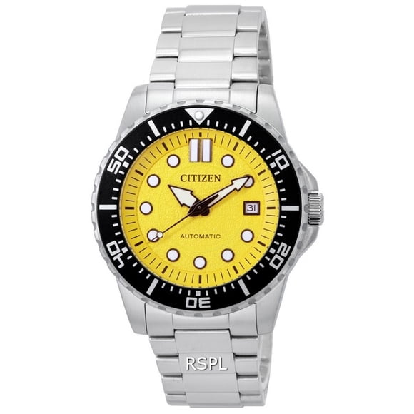 Citizen Urban Mechanical Yellow Dial Automatic NJ0170-83Z 100M Men's Watch