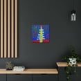 thumbnail image 4 of Christmas Tree Reflection - Canvas, 4 of 10