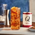 thumbnail image 2 of Q Mixers Spectacular Kola Cocktail Mixer, Less Sweet with Agave, 24 pack, 7.5 fl oz Cans – Stock-Up Single-Serve Mixer for Rum and Whiskey Drinks, 2 of 6