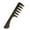 Brown, variant on Wide Tooth Detangling Comb for Hairdressing Shaping Styling Barber Tools and Textured Hair Care