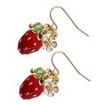 thumbnail image 1 of Houderco 1Par Aretes Colgantes Fresa En Aleación Para Mujer Con, 1 of 8