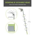 thumbnail image 4 of Trailersphere Awning Mop ESAM01 Easy Sqeegee; Dual Sided Machine Washable Microfiber Pad; Rotating Head; With One Mop Head/Seven Section Pole/Handle and Storage Box, 4 of 4