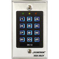 Dk Hardware Supply Securitron Magnalock - DK-12 - Securitron DK-12 Keypad Access Device - Key Code - 99 User(s) - 24 V DC ()