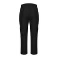 thumbnail image 5 of Men's Baggy Cargo Pants Casual Loose Fit Elastic Waist Cotton Twill Cargo Pants Black XXXL, 5 of 7