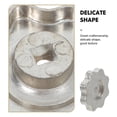 thumbnail image 3 of FENGGUIQU 2Ud Manilla Redonda De Aluminio Para Medidores De Refrigerante Con Agarre Ergonómico Y Alta Precisión Plata, 3 of 8
