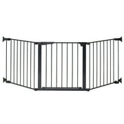 KidCo Custom Fit Auto Closing ConfigureGate Baby Gate w/ 30 In Door, Black