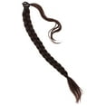 thumbnail image 3 of Mian Braid Hair Extension Long Braided Ponytail (Dark Red), 3 of 4