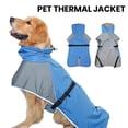 thumbnail image 2 of vnanda Pet Coat Pet Jacket High Collar Design Reflective Dog Coat Warm Windproof Waterproof Pet Clothing for Cold Weather, 2 of 8