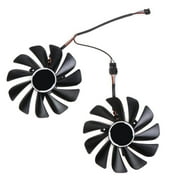 Quiet Graphics Card Fans for Radeon RX 5700 XT 95mm FDC10U12S9-C 4Pin 12V 0.45A VGA Fan Graphics Card Cooling
