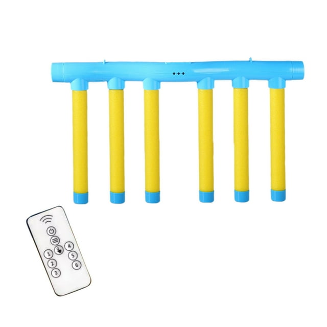 GUANGHONG Falling Sticks Game Children Catching Sticks Hand Eye Coordination Reaction Training Toy for Kids Yellow and Blue Alphabet Matching Board