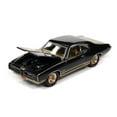 thumbnail image 5 of 1966 Pontiac GTO "Royal" Gold and 1969 Pontiac GTO Royal Bobcat Espresso Brown "Pontiac Royal" Set of 2 pieces 1/64 Diecast Model Cars by Johnny Lightning, 5 of 5