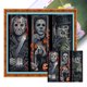 thumbnail image 1 of Hilo Algodón Ecológico Bordado Punto Cruz Impreso Película Terror 11CT 55x50cm, 1 of 9