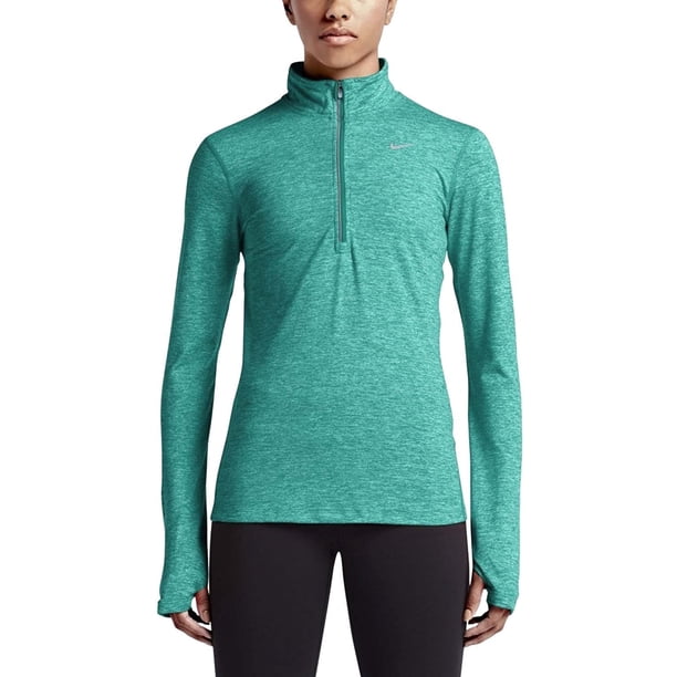 nike 1 2 zip running top womens