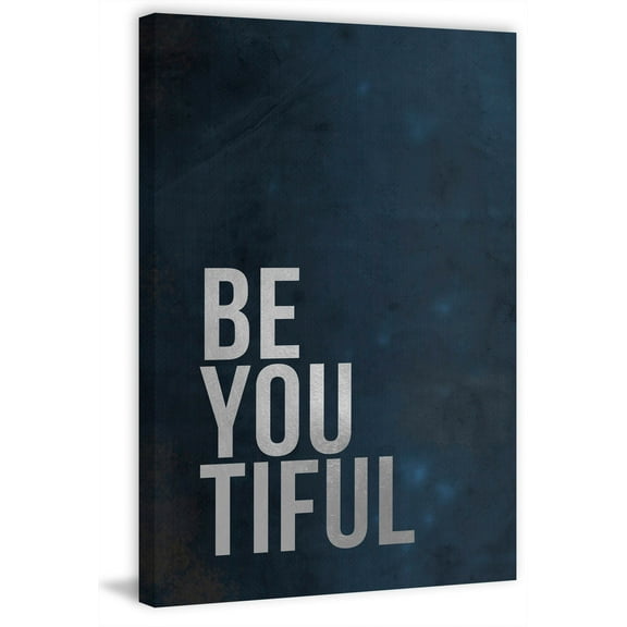 Be You Tiful Painting Print on Wrapped Canvas