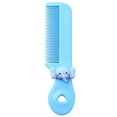 thumbnail image 1 of Cute Kids Hair Comb, Pink, Plastic, 4.5 Inch, Detangling Brush with Decorat, 1 of 8
