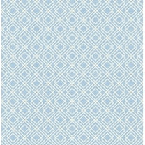 Chesapeake Napa Blue Geometric Wallpaper