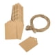 thumbnail image 5 of Etiquetas de precio de 100 piezas, etiquetas de de papel kraft, etiquetas de papel con de para artes y manualidades, boda, 5 of 6