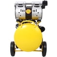 thumbnail image 6 of Topcobe 2.5HP Silent Oil-Free Air Compressor, Oil-Free, 13 Gallon Portable Electric Shop Air Compressor with Wheels and Automatic Drain Valve, 70 dBA Noise Level, Yellow, 6 of 11