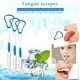 thumbnail image 2 of Limpiador De Raspador De Lengua, 2 Uds., Raspadores Orales, Limpieza Del Mal Aliento, Herramientas De Cuidado Bucal Para Adultos Advancent CE005707-00, 2 of 6