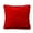 Red, variant on Jubilant 43x43cm Soft Plush Solid Color Throw Pillow Case Cushion Cover Home Sofa Decor