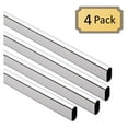 thumbnail image 2 of 94" Oval Closet Rod (15mm x 30mm) | 4 Pack | Chrome, 2 of 3