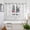 Grey, variant on Tropical Plants Kitchen Curtains Window Panels, Country Summer Botanical Cactus Plants Insulated Window Treatment Curtain, Grommet Curtains for Bedroom/Living Room/Bathroom, 2 Piece 42"Wx45"L