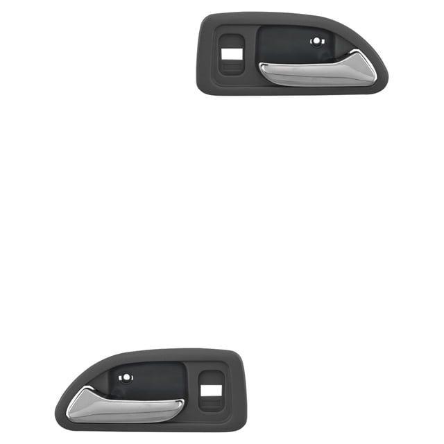 Manijas de Puertas Interiores Honda Accord 1995 A 1997 HUSHAN 2 Piezas Gris Obscuro/Cromado
