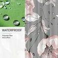 thumbnail image 5 of Floral Shower Curtains For Bathroom, Rose Flowers Shower Curtain, 5 of 5