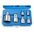 thumbnail image 2 of Mistaha 6-Piece Square Head Socket Adapter Set with Ratchet Wrench Conversion Kit - Impact Socket Converter Set for Electric Ratchet Wrench - Universal Joint Socket Adapter Kit - Rotating Square Head, 2 of 6