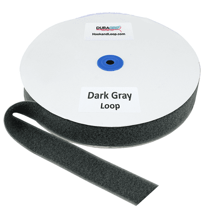 

DuraGrip® Brand - 1.5 Dark Gray Loop Sew-On