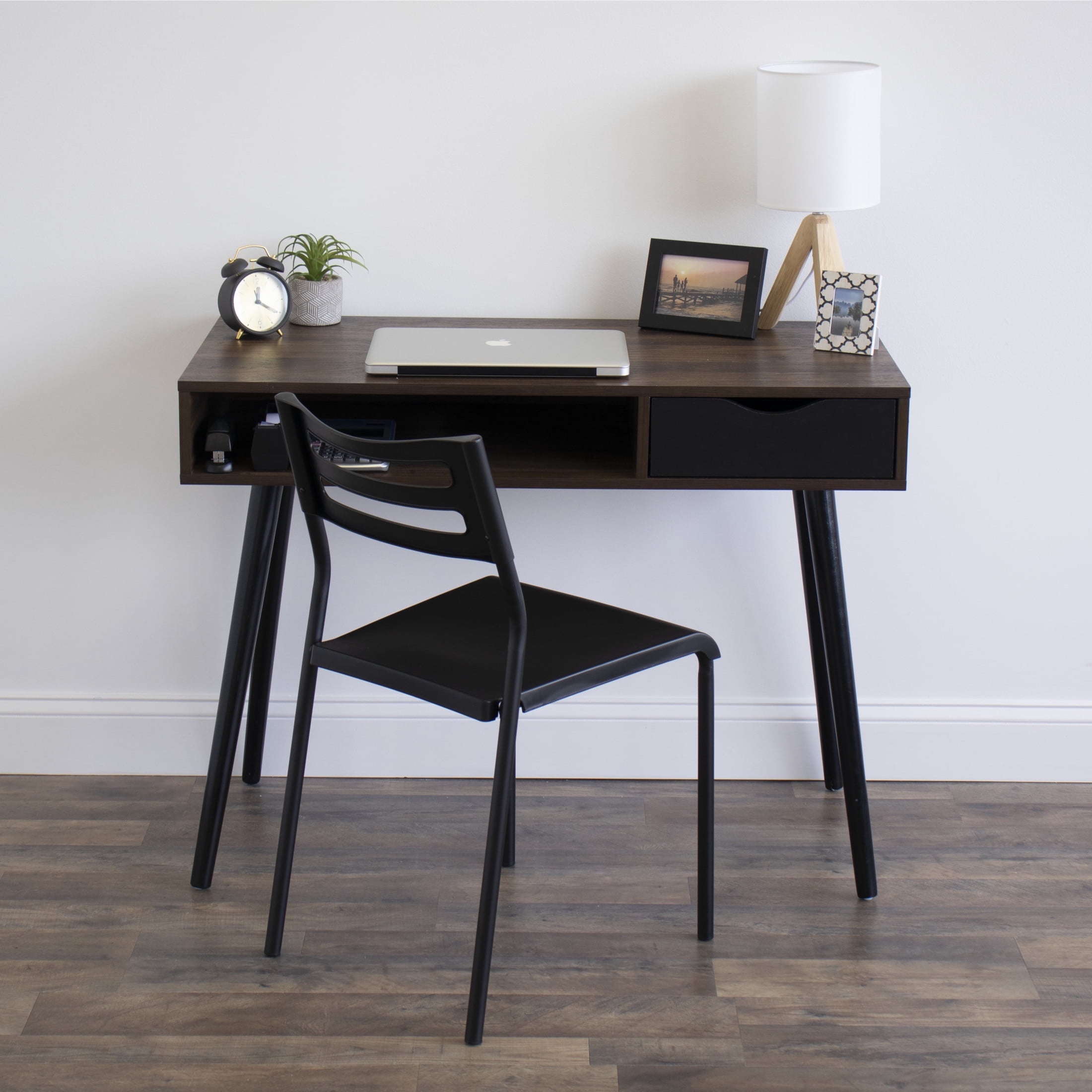Humble Crew Lightweight Industrial Office Desk Chair, Black