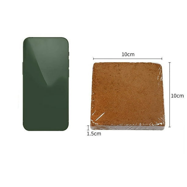 Aodebiao Coco Coir Bricks (5-Pack) - Organic Coco Coir for Plants
