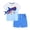 WM26ASD2311, variant on Toddler Boys 100% Cotton Stripe Shamrock Short Set, Sizes 4T