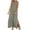Solid, variant on ibuvkizy Women Casual Dress Summer Fashion Cotton Linen Dress Round Neck Solid Color Short Sleeve Comfortable Loose Long Dress Beach Sundresses