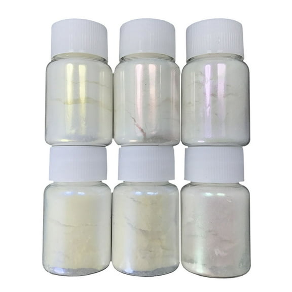 YIEMEEN Pearl Powder for Crafts Mica Powder Pigment for Nail Glitter Pearlescent Powder