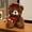 Red, variant on strola Toys Red Graduation Plush Stuffed Animal Doll with Graduation Cap, Soft Cute Stuffed Animal Toy for Grad Party Decorations, Mini Souvenir Gifts for Her Class of 2026