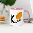 thumbnail image 3 of CafePress - Football Kicker Mugs - 11 oz Ceramic Mug - Novelty Coffee Tea Cup, 3 of 4