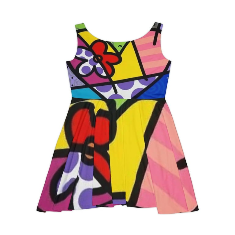 walmart skater dress Maddie's Store Women's Skater Dress, Size: Small, Black