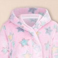 thumbnail image 6 of TOWED22 Kids Hooded Bathrobe Girls Soft Plush Hooded Flannel Pajamas Sleepwear Boys Spa Robe, 6 of 7