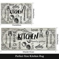 thumbnail image 5 of Yamaziot Kitchen Rugs Set of 3 Non Skid Kitchen Runner Farmhouse Floor Mats Washable, Vintage Persian Boho Kilim Tribal Carpet, 5 of 7