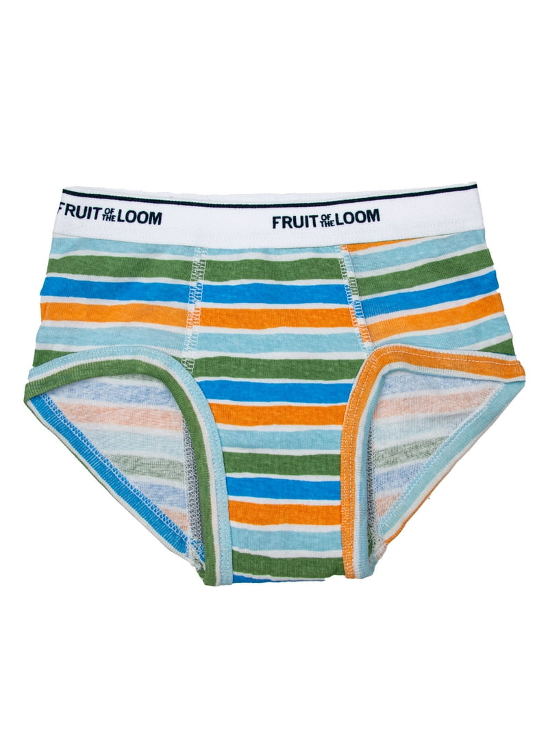 Fruit of the Loom Toddler Boy Potty Trainers Brief Underwear, 6