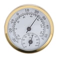 thumbnail image 2 of Wall , -34 degrees Celsius  To 54 degrees Celsius  Aluminium Alloy Indoor  Hygrometer Large Numbers  for Laboratory, 2 of 7