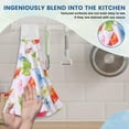 thumbnail image 2 of Butterfly Kitchen Towels Spring Hand Tie Towel Fast Drying Hanging Dish Tea Towels for Bath Tabletop Gym Home Decor Set of 1, 2 of 8