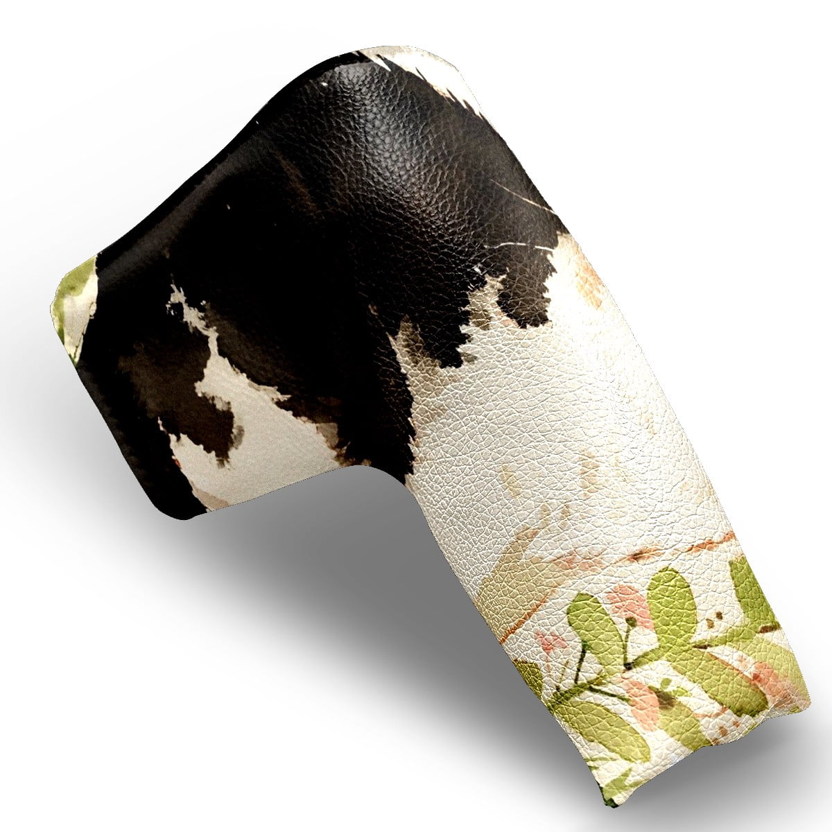 Golf Club Head Cover | Leather Golf Club Putte Headcover , Waterproof Golf Club Head Cover Set Driver Headcovers for Golf Clubs Men Women Cat In Greenery