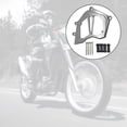 thumbnail image 4 of Aluminio de motocicleta, cubierta de rueda dentada delantera, plato gris-plata kusrkot Cubierta de protección de cadena, 4 of 8