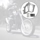 thumbnail image 3 of Kit de protección de cadena de cubierta de piñón delantero de motocicleta apto para 2011 2013 2014 2015 2017 accesorios Premium - gris-plata, 3 of 7