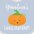 thumbnail image 4 of Inktastic Grandma Little Pumpkin Halloween Boys or Girls Baby Bib, 4 of 4